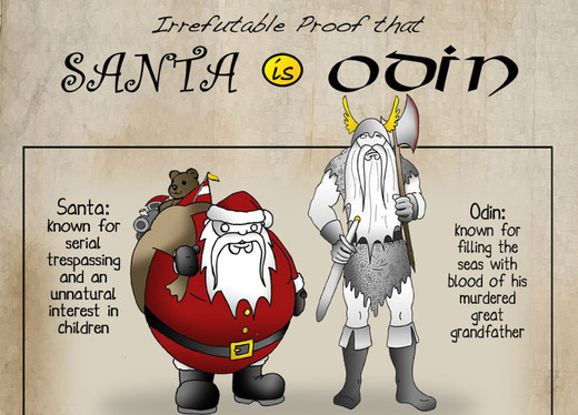 Důkaz, že Santa je vlastně Odin.jpg